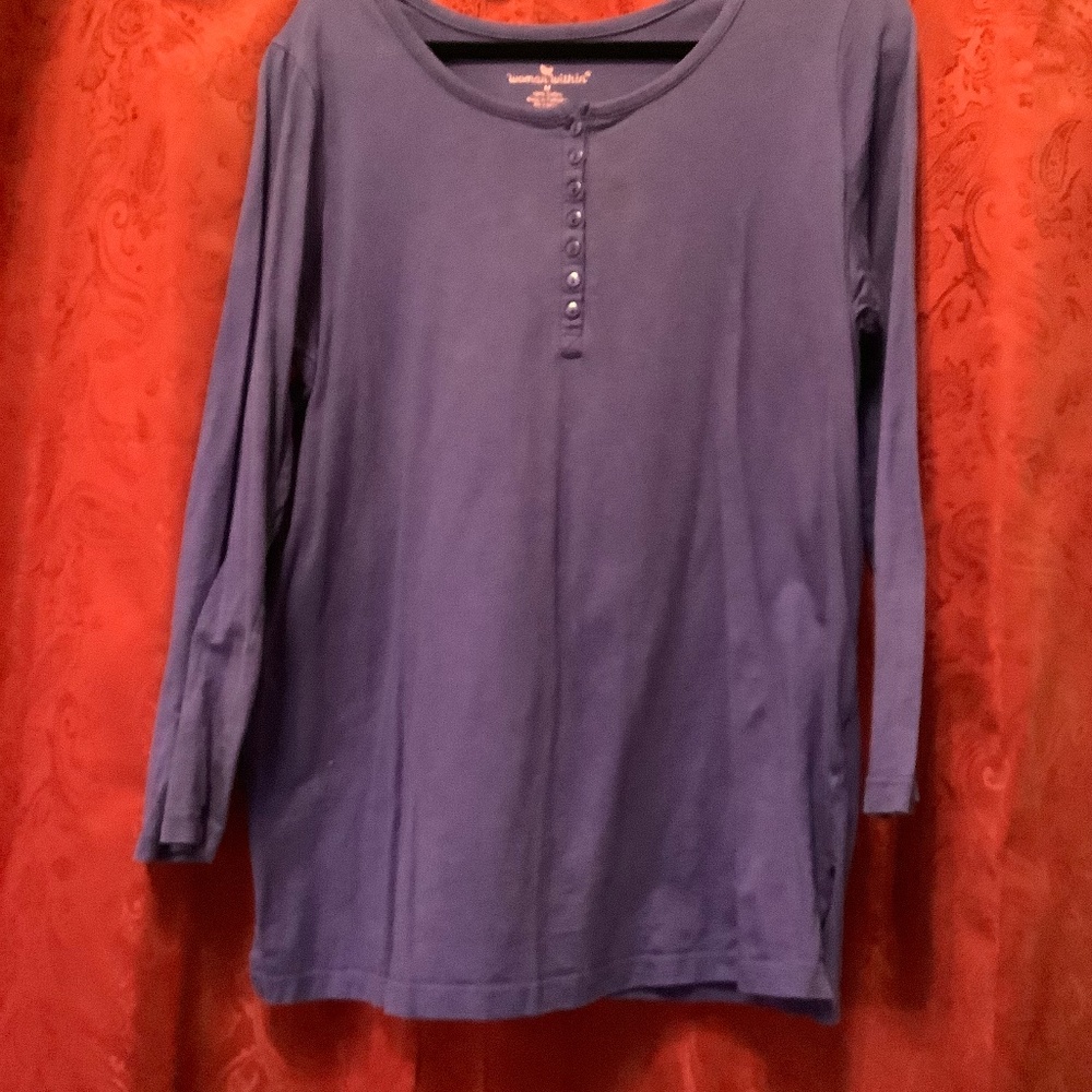 Long sleeve cotton shirt